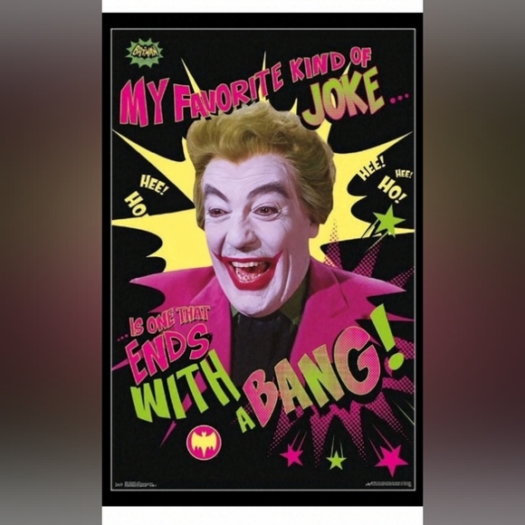 BRAND NEW!💯 1966 BATMAN NOVELTY NOTE WITH SIX 8.5x11 GLOSSY POSTERS BUNDLE SET - Picture 16 of 17